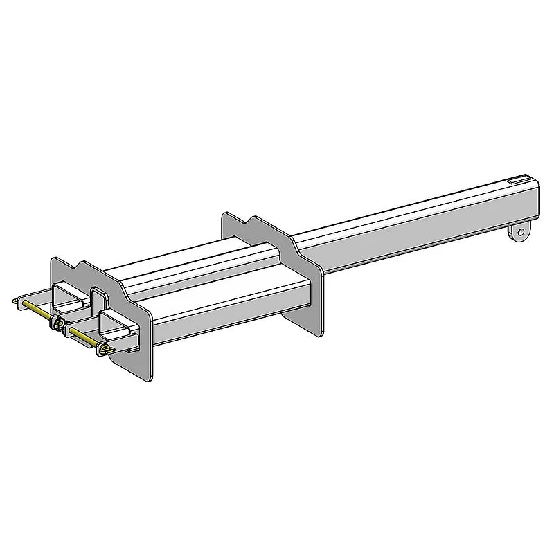 Braccio gru fisso per carrello elevatore