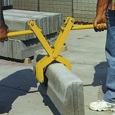 Pinze Per Sollevamento Cordoli - Ganci Pietre Fino 280Kg 8-30cm - Foto 2